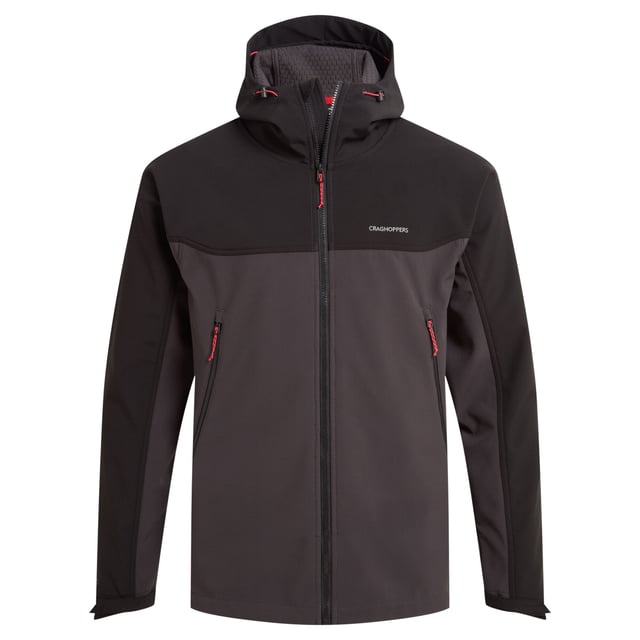 97% polyester, 3% elastan. Material: Återvunnet material: Återvunna material. Tyg: Honeycomb, Microfleece, Softshell. Design: Kontrastdetaljer, logotyp. Besättning: Polyester. Tygteknologi: Aqua Dry, H2OShield, isolerande, vattenavvisande, vindavvisande. Halsringning: Huva, urringning. Ärmtyp: Långärmad. Funktioner i huva: Dragsko, påsydd. Fickor: 2 sidofickor, dragkedja. Fästning: Hel dragkedja. Vattentäthetsgrad: 20000 mm. Nedtill: Justerbar. M: 40 tum.