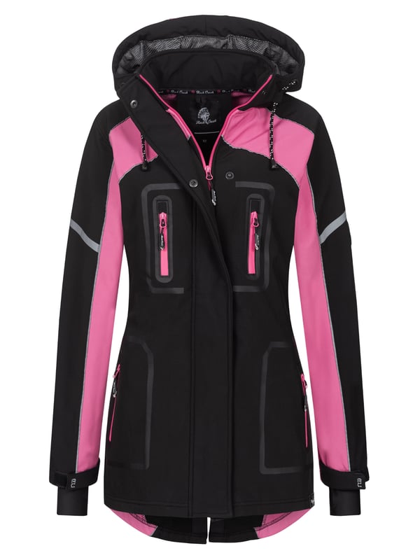 Bleiben Sie warm und geschützt mit unserer super funktionellen Damen-Softshell-Jacke von Rock Creek. Die Jacke ist wasserabweisend, winddicht und atmungsaktiv und überzeugt mit Hightech-Qualität und hohem Tragekomfort. Perfekt für Outdoor-Aktivitäten ist sie außerdem mit einer abnehmbaren Kapuze, mehreren Taschen und vielem mehr ausgestattet. Jetzt einkaufen!