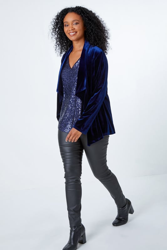 Petite new arrivals waterfall jacket