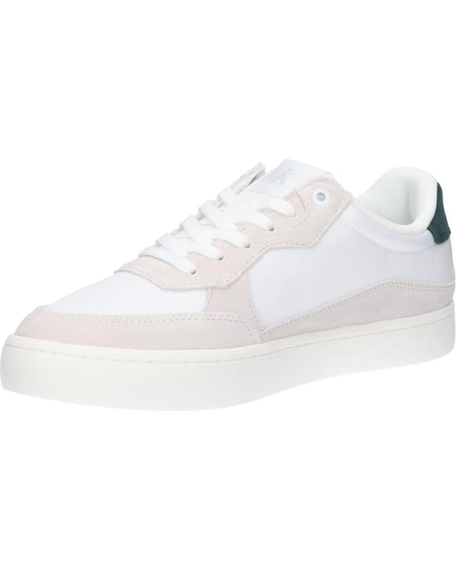 SNEAKERS CALVIN KLEIN FOR MAN YM0YM01100 CLASSIC CUPSOLE ICONIC White, Padded insole, Nonslip soles, Flexible sole