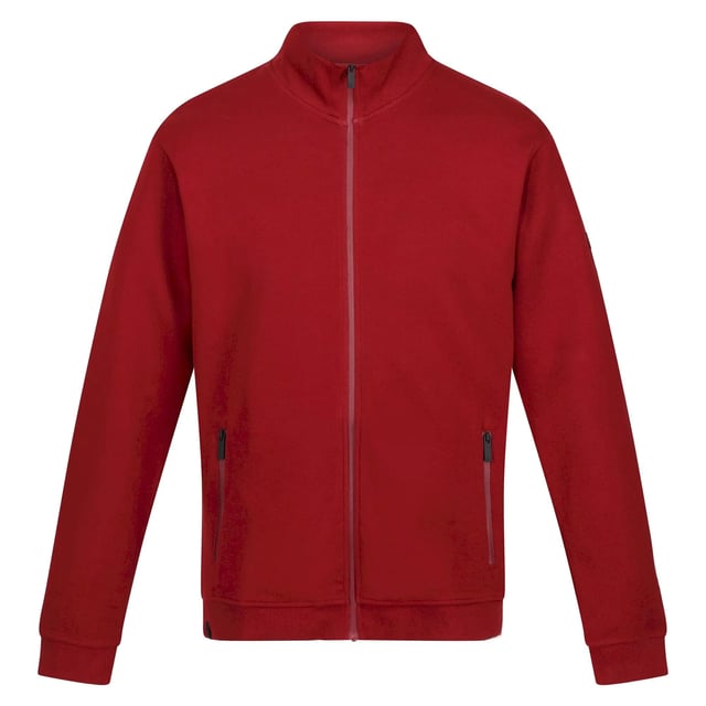 Mens fitted deals fleece jacket