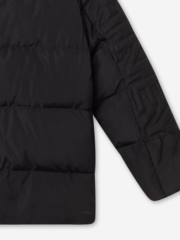 Introducing the Stella McCartney Kids Branded Puffer Jacket in Black, a quintessential piece for your child's AW2024 wardrobe. Meticulously crafted to elevate both style and warmth, this unisex jacket is perfect for both boys and girls.¬†‚ Eco-Conscious Fabric: Created with sustainability in mind, ensuring a lesser impact on our planet.¬†‚ Sleek Monochrome Design: Timelessly stylish, complementing any ensemble effortlessly.¬†‚ Optimal Warmth: Engineered for Cosiness even during the chilliest days.Revitalise your child's wardrobe with this luxuriously understated essential. Secure yours today!
