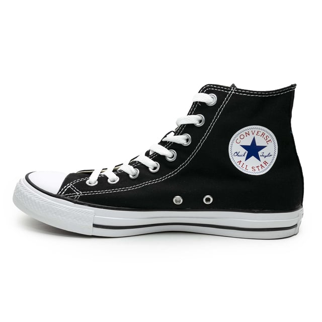Spezifikationen: Der symbolträchtigste Sneaker der Welt, gekennzeichnet durch einen Sternaufnäher in der Mitte des Knöchels und sichtbare Nähte Obermaterial: Canvas Schnürung: Flache Spitze Sohlenart: Flache Sohle mit Logo