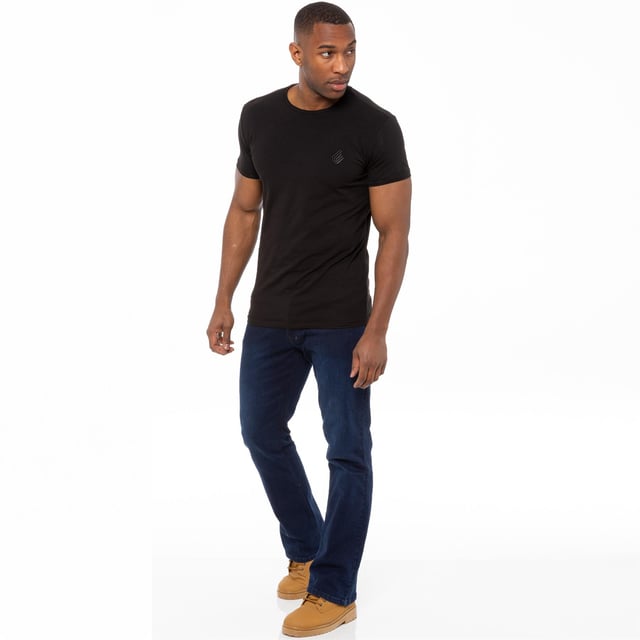 These EZ401 Enzo Bootcut Jeans feature 5 pockets including the coin pocket, branded buttons and rivets, and a zip fly fastening. These Wide Leg Flared Stretch Jeans are Macine Washable