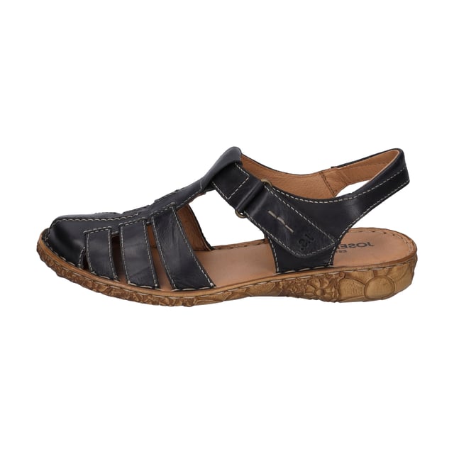 De sandaal is gemaakt van fijn kalfsleer en is daardoor bijzonder stevig. De klittenbandzorgt voor een stevige grip in de schoen. Het uitgebreide handstikken is een typische fabricagemethode van onze schoenen. Met de G-schoenbreedte is de sandaal Rosalie 48 ideaal voor de voeten. Ga je gang met Rosalie 48.