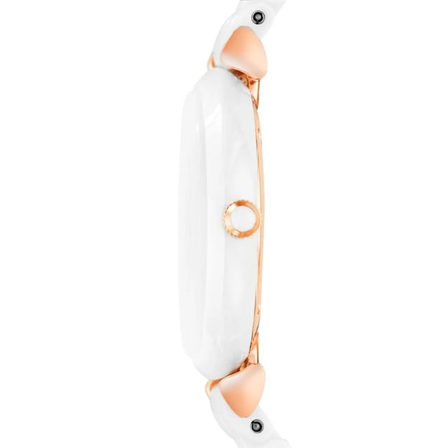 Brand: Emporio ArmaniModel Number: AR1486Part Number: AR1486Item Shape: RoundDial Window Material Type: MineralDisplay Type: AnalogClasp: Deployant Clasp with Double Push ButtonCase Material: CeramicCase Diameter: 32 millimetersCase Thickness: 7.5 millimetersBand Material: CeramicBand Size: Women’s StandardBand Width: 14 millimetersBand Color: WhiteDial Color: WhiteBezel Material: CeramicMovement: Quartz