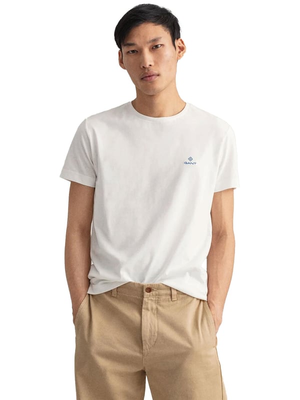Gant crew neck t shirt store