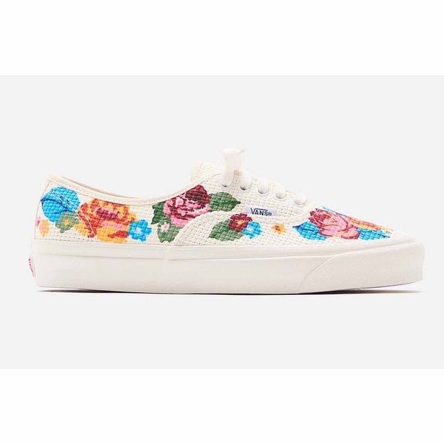 Vans floral on sale shoes mens