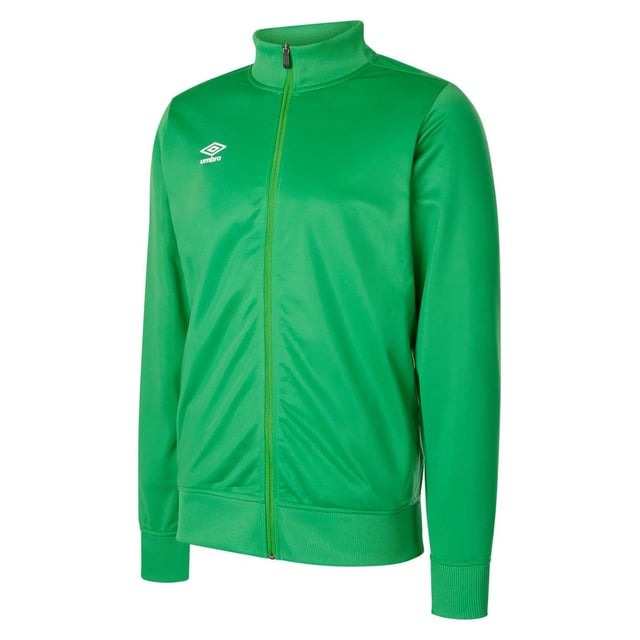 Material: 100% Polyester. Design: Stacked Logo. Cuff: Elasticated, Ribbed. Sleeve-Type: Long-Sleeved. Neckline: Ribbed Collar, Standing Collar. Pockets: 2 Side Pockets, Zip. Fastening: Zip. Hem: Elasticated, Ribbed.