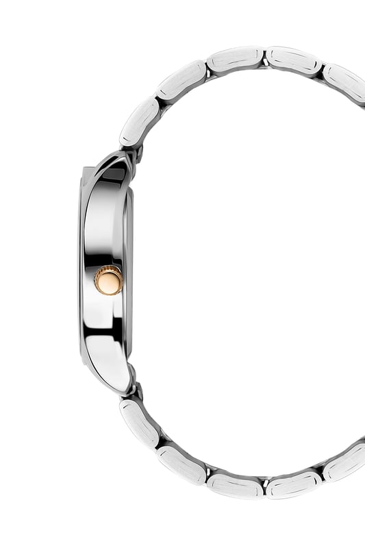 This Orphelia Fashion Oxford Analogue Watch for Women is the perfect timepiece to wear or to gift. It's Silver 30 mm Round case combined with the comfortable Multicolour Stainless steel watch band will ensure you enjoy this stunning timepiece without any compromise. Operated by a high quality Quartz movement and water resistant to 3 bars, your watch will keep ticking. REFIND DESIGN: Orphelia Fashion Analogue watch with a Miyota Japanese Quartz movement will provide you with a great feeling. It's an amazing gift for your relatives and friends PREMIUM QUALITY: By using high-quality materials  Glass: Mineral Glass  Case material: Stainless steel  Bracelet material: Stainless steel- Water resistant: 3 bars COMPACT SIZE: Case diameter: 30 mm  Height: 8 mm  Strap- Length: 19 cm  Width: 13 mm. Due to this practical handy size  the watch is absolutely for everyday use-Weight: 55 g