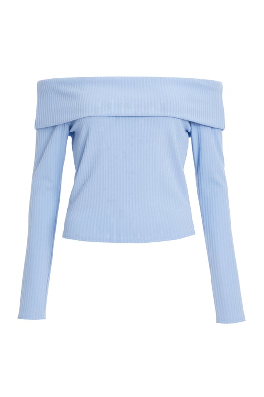 - Ribbed finish - Bardot neckline - Long sleeve - Model height: 5' 9" - Model wears uk 8 / eur 36 / us 4 - Always check the care wash label - Cool hand wash with mild detergent