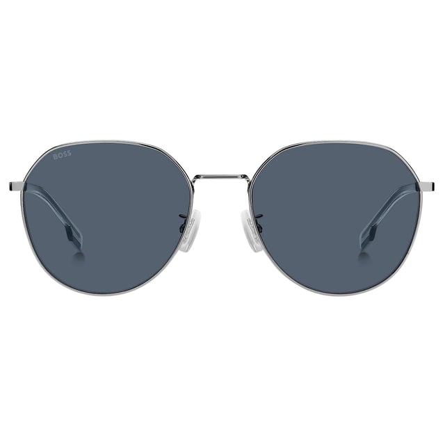 Make a statement with these Hugo Boss Sunglasses. Crafted with style and elegance, they offer 100% UV protection, making them the perfect accessory to an unforgettable look. The perfect accessory to take your style up a notch!, Hugo Boss Silver 1471/F/SK 6LB KU Sunglasses, Lens Width = 57mm, Nose Bridge Width = 19mm, Arm Length = 145mm, Made In China, Sunglasses, Sunglasses Case, Cleaning Cloth and Care Instructions all Included, 100% Protection Against UVA & UVB Sunlight and Conform to British Standard EN 1836:2005, Style Code: 1471/F/SK 6LB KU, Silver Sunglasses