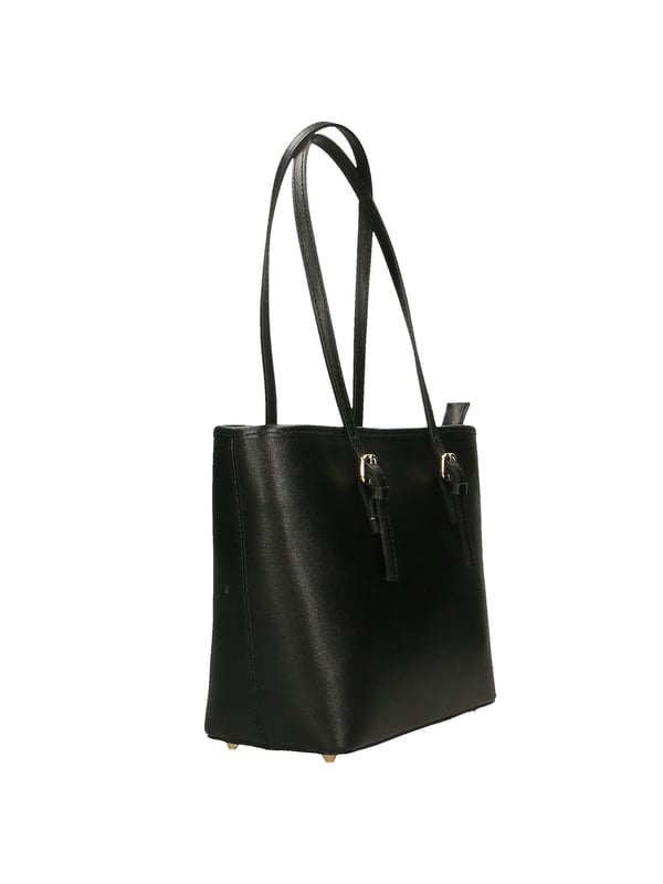 Bolso bandolera para mujer en piel genuina saffiano. Producto artesanal italiano. Hecho en Italia