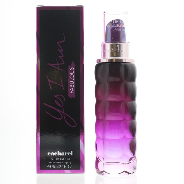 Cacharel Yes I Am Fabulous is a oriental vanilla fragrance for women launched in 2020. This sweet perfume opens with top notes of blackberry


on a bed of heliotrope at the heart. Base note are creamy with hazelnut and milk.