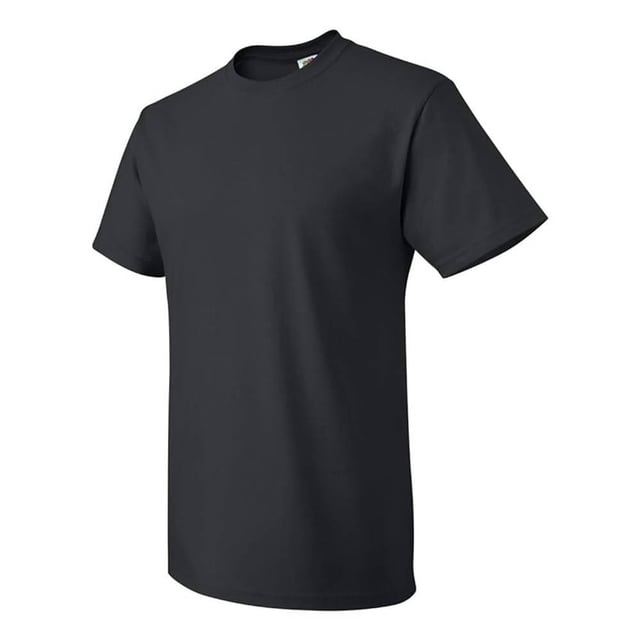 100% Combed Ring-Spun Natural Cotton. Fabric: Yarn. Design: Plain. Neckline: Crew Neck, Rib Knit. Sleeve-Type: Short-Sleeved. Self-fabric Shoulder-To-Shoulder Taping, Single Needle Stitching, Tearaway Label. Fit: Classic. 180gsm. S: 37 in. M: 40 in. L: 43 in. XL: 46 in. XXL: 49 in. 3XL: 52 in.