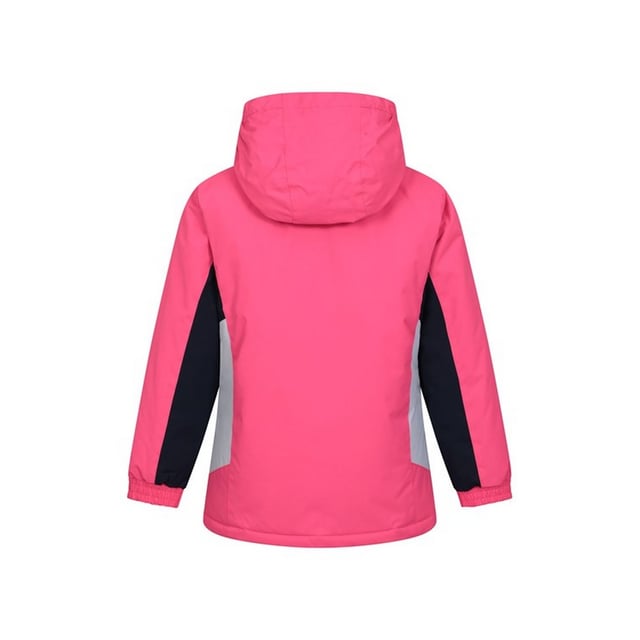 Lining: Fleece. Design: Contrast, Logo. Fabric Technology: Durable, DWR Finish, Snowproof, Water Resistant. Cuff: Elasticated, Touch Fastening Tab. Neckline: Hooded. Insulated, Snowskirt. Sleeve-Type: Long-Sleeved. Hood Features: Adjustable, Grown On Hood. Pockets: 2 Side Pockets, Zip, 1 Internal Pocket. Fastening: Full Zip, Stud, Touch Fastening. 2-3 Years: 22 in. 3-4 Years: 22.5 in. 5-6 Years: 24 in. 9-10 Years: 28.5 in. 13 Years: 33 in. 7-8 Years: 26 in. 11-12 Years: 31 in.