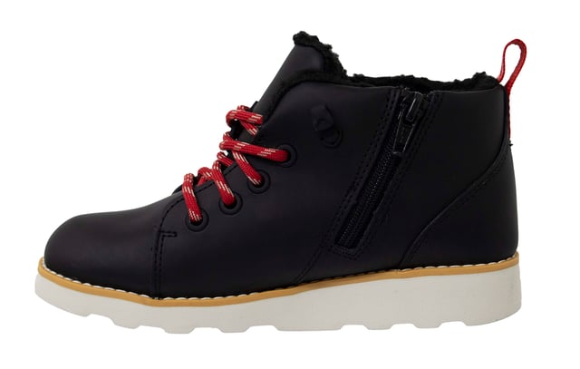 Si desea que los zapatos de otoño-invierno de su hijo dure toda la temporada, elija aquellos hechos de cuero natural que se destacan con su alta durabilidad. Mantenga a su hijo lo más cómodo posible durante los duros meses de invierno con botas extrahoradas. ¡Este zapato se enfrentará incluso al frío más duro y es suave y cómodo!