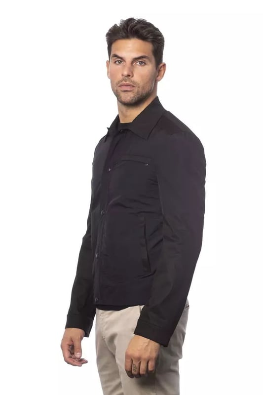 Black cotton jacket
  Bomber jacket design
  Suitable for men
  Made from Quality cotton
  Comfortable and durable
  Versatile black color
  Easy to pair with any outfit
  Timeless and stylish addition to your wardrobe
Material: 97% Cotton 3% Elastane
