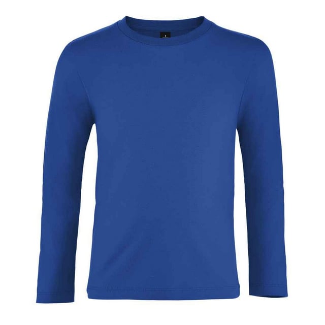 100% Ringspun Cotton. Fabric: Jersey, Semi-Combed Cotton. Design: Plain. Sleeve-Type: Long-Sleeved. Neckline: Ribbed, Round Neck. Cut And Sew Panels, Taped Neck, Tearaway Label, Tubular, Twin Needle Stitching. 190gsm. Sustainability: ACCORD, Amfori, BSCI, Fair Wear Approved, Oeko-Tex Standard 100 Certified, PETA-Approved Vegan, REACH, Sustainable Materials. Packaging: Poly Bag.