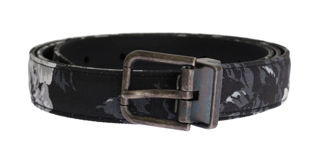 Dolce & Gabbana Belt
  Gorgeous brand new with tags 100% Authentic Dolce & Gabbana MENS Belt
  Color: Black with floral pattern
  Buckle: Gold metal detachable
  Material: 50% Cotton 10% Cayman leather 40% Linen
  Width: 2.5 cm
  Logo details
  Made in Italy
Material: 50% Cotton 10% Cayman leather 40% Linen