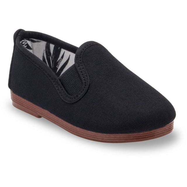 The Flossy Pamplona Kids' Shoe Is A Perfect Spring And Summer Companion For Little Toes And Will Definitely Put A Spring In Their Step. Let Them Slip Into The Breezy Canvas Upper And Cushy Rubber And Get Ready For A Day Filled With Fun And Happiness. Give Your Min- Me A Dash Of Fashion-forward Flair, Comfort And Cuteness, With The Flossy Pamplona Plimsoll.