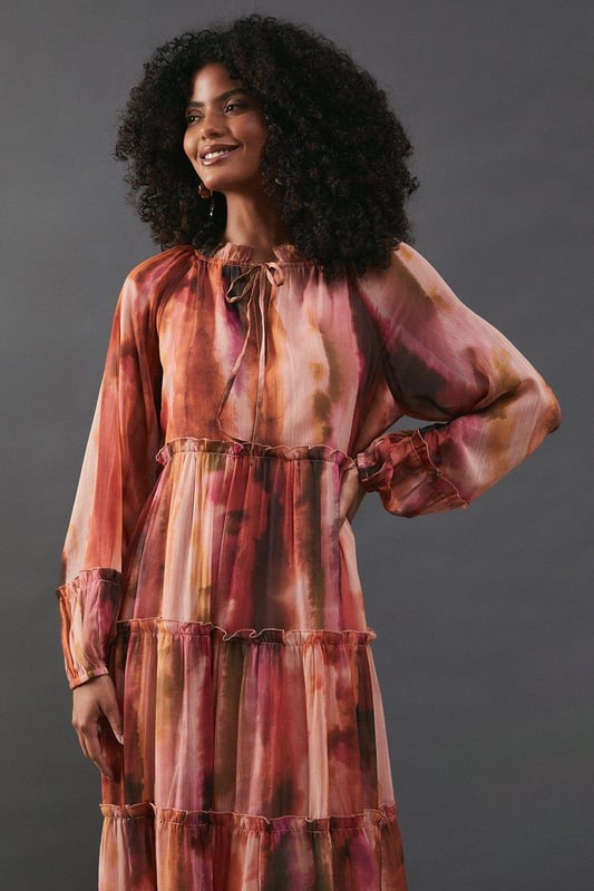 Chiffon smock dress store