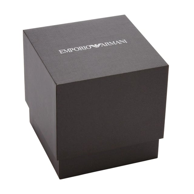 This Emporio Armani Diver Chronograph Watch for Men is the perfect timepiece to wear or to gift. It's Multicolour 43 mm Round case combined with the comfortable Multicolour Stainless steel watch band will ensure you enjoy this stunning timepiece without any compromise. Operated by a high quality Quartz movement and water resistant to 10 bars, your watch will keep ticking. Elegant and fashionable watch that is suitable for the daily life of every Men. This Chronograph watch has a calendar function: Date , Stop Watch , 24-hour Display , Luminous Hands and Luminous Numbers High quality 21 cm length and 22 mm width Multicolour Stainless steel strap with a Fold over with push button clasp Case diameter: 43 mm,case thickness: 12 mm, case colour: Multicolour and dial colour: Green