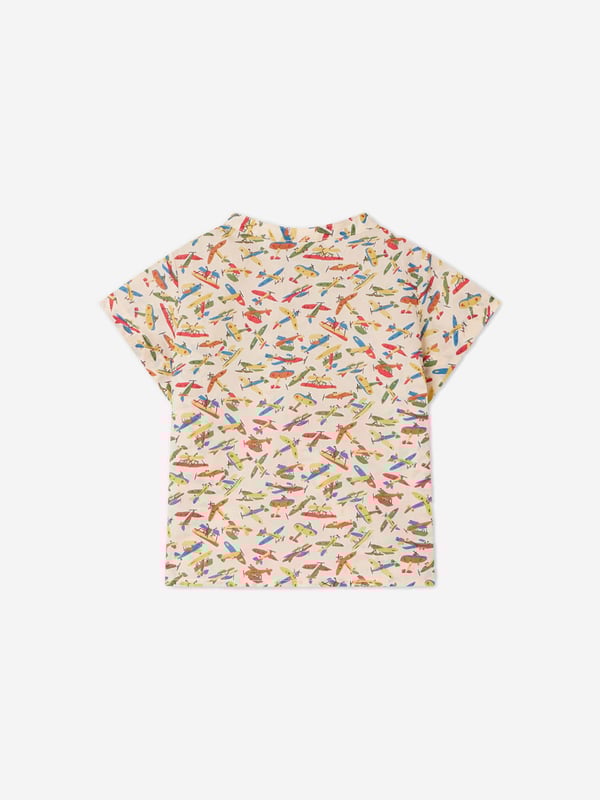 Introducing the Baby Boys Cesari Shirt in Multicolour, a sartorial essential by Bonpoint. This beloved piece promises effortless style and ultimate comfort for your little one's next adventure.  Stylish Print: This shirt boasts a captivating multicoloured print, combining style and playfulness in an eye-catching attire. Unsurpassed Comfort: Crafted from premium, gentle-on-skin materials, this shirt guarantees your baby boy's comfort during his escapades.  Upgrade their Style Quotient! Elevate your baby boy's wardrobe with the Cesari Shirt. Order today for a colourful dash of Bonpoint elegance!