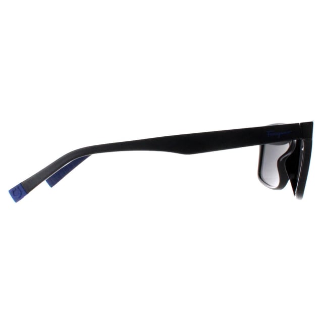 Salvatore Ferragamo Rectangle Mens Black Grey SF938S  Sunglasses are a refined, rectangle frame that exudes elegance and contemporary style. Constructed from premium materials, the SF938S ensures long-lasting durability and all-day comfort. The lenses provide exceptional UV protection, shielding your eyes while offering sharp, clear vision. Adorned with the iconic Salvatore Ferragamo logo on the temples, these sunglasses are a statement of high fashion and timeless beauty, perfect for adding a touch of glamour to any ensemble.
