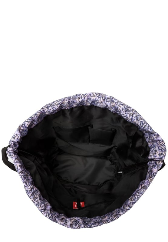 Travel light and in style with the Tilley Drawstring backpack. The easy opening allows you to reach your valuables easily, whilst staying secure in use, due to the shoulder straps being the draw-string tie. There are plenty of pockets to fit your favourite items and keep your values secure. Features: , Artsac rubberised patch logo, Drawstring backpack with adjustable straps, Exterior front and back zipped pocket, Internal zip and slip pockets, Crushed nylon geometric print Style Ref: 50277 PINK