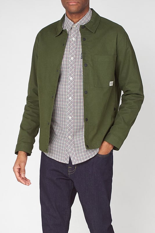Mens green deals top coat