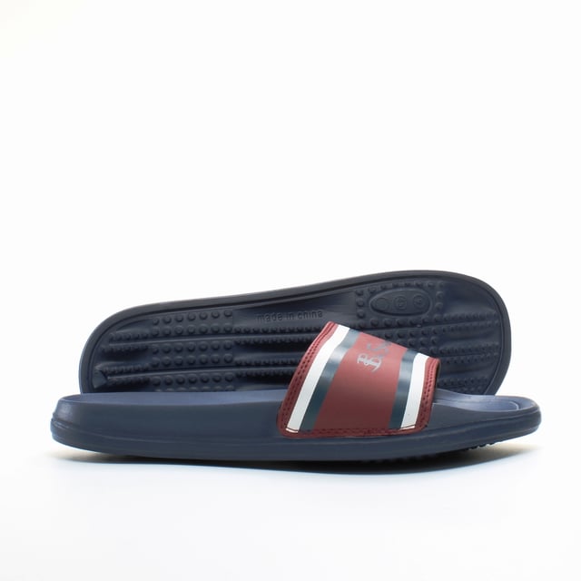 Introducing the Ben Sherman Sliders with Contoured Footbed, a stylish and comfortable footwear option perfect for those seeking both fashion and functionality. These sliders are designed with your comfort in mind, featuring a contoured footbed that provides exceptional support and cushioning. 


The sliders showcase the iconic Ben Sherman embossed branding, adding a touch of sophistication to their sleek design. The embossed logo serves as a testament to the brand's commitment to quality and style.


Crafted with a synthetic upper and lining, these sliders offer a combination of durability and comfort. The synthetic materials ensure that the sliders are lightweight, flexible, and easy to clean, making them a practical choice for everyday wear.


The highlight of the Ben Sherman Sliders is the contoured footbed. Designed to conform to the natural shape of your feet, the footbed provides optimal support and promotes a healthy posture. Whether you're strolling along the beach or running errands, these sliders will keep your feet comfortable and well-supported throughout the day.

Completing the package, the sliders are equipped with a synthetic sole. The sole offers excellent grip and traction, ensuring stability on various surfaces. Whether you're walking by the poolside or navigating wet surfaces, you can trust the synthetic sole to keep you steady and confident.


In summary, the Ben Sherman Sliders with Contoured Footbed combine style, comfort, and durability in one package. With their embossed branding, synthetic upper and lining, contoured footbed, and synthetic sole, these sliders are a reliable and fashionable choice for those who prioritize both style and comfort.