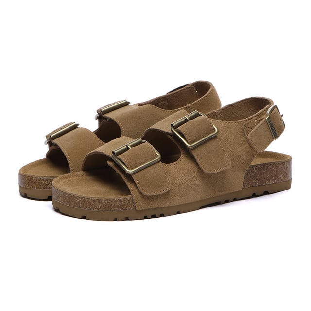 Introducing the Flame, where our iconic Mallard sandal gets an upgrade with a heel strap for enhanced stability. The Flame's back strap ensures a secure fit in any scenario, whether you're on the job or enjoying leisure activities.

Product No. EAU7001

Description:
- Cow Suede Upper
Fibre Lining and Insole
- EVA Sole