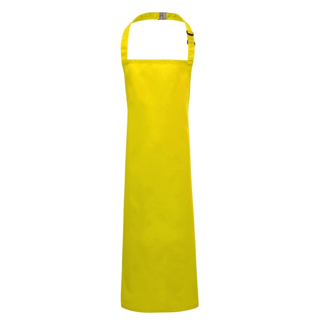 Pack of 2. Classic Premier childrens bib apron available in 12 colours. Self fabric neckband. Self fabric ties 50cm long. Width: Infant 43cm, Junior 48cm. Length: Infant 53cm, Junior 63cm. Made from Oeko-Tex® Standard 100 fabric. These aprons have an adjustable nec. Fabric:65% Polyester, 35% Cotton twill Weight: 195gsm. Size - Infants (3-6 years), Junior (7-10 years).