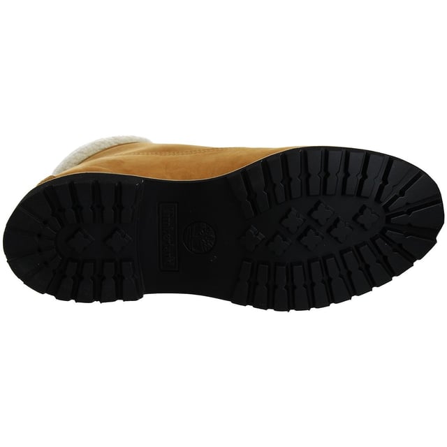 The Timberland 6-Inch Premium Men's Boots are a classic and rugged choice for men who appreciate durable and stylish footwear. Here are the key features of these boots:

 Brown Nubuck Leather:  These boots are typically constructed with premium brown nubuck leather, which is known for its durability and resistance to wear and tear. Nubuck leather provides a soft and velvety texture.

 Classic 6-Inch Height:  The 6-inch height is a signature feature of Timberland boots. It provides ankle support and protection, making them suitable for various outdoor activities.

 Waterproof Construction:  Timberland is renowned for its waterproof boots, and the 6-Inch Premium Boots are no exception. They often feature seam-sealed construction and waterproof leather to keep your feet dry in wet conditions.

 Padded Collar and Tongue:  These boots come with a padded collar and tongue for enhanced comfort and to reduce the risk of chafing or discomfort during extended wear.

 Lace-Up Closure:  The boots typically feature a lace-up closure system with rustproof hardware, allowing for a secure and customized fit and ensuring durability over time.

 Anti-Fatigue Technology:  Some Timberland boots, including the 6-Inch Premium line, feature anti-fatigue technology in the midsole. This technology provides all-day comfort and support, especially during long walks or hikes.

 Rubber Lug Outsole:  The rugged rubber lug outsole offers excellent traction and grip on various surfaces, making these boots suitable for outdoor adventures.

 Versatile Use:  While originally designed for outdoor and workwear, these boots have become a fashion statement and can be worn in various casual and urban settings.

 Timberland Branding:  These boots feature Timberland branding details, such as the iconic Timberland tree logo on the side and embossed branding on the tongue, representing the brand's reputation for quality and style.

In summary, the Timberland 6-Inch Premium Men's Boots are a durable and stylish choice for men who want both fashion and function in their footwear. With their waterproof construction, comfortable features, and iconic design, they are a versatile addition to your wardrobe, suitable for both outdoor activities and everyday wear. These boots are a classic symbol of Timberland's commitment to quality and rugged style.