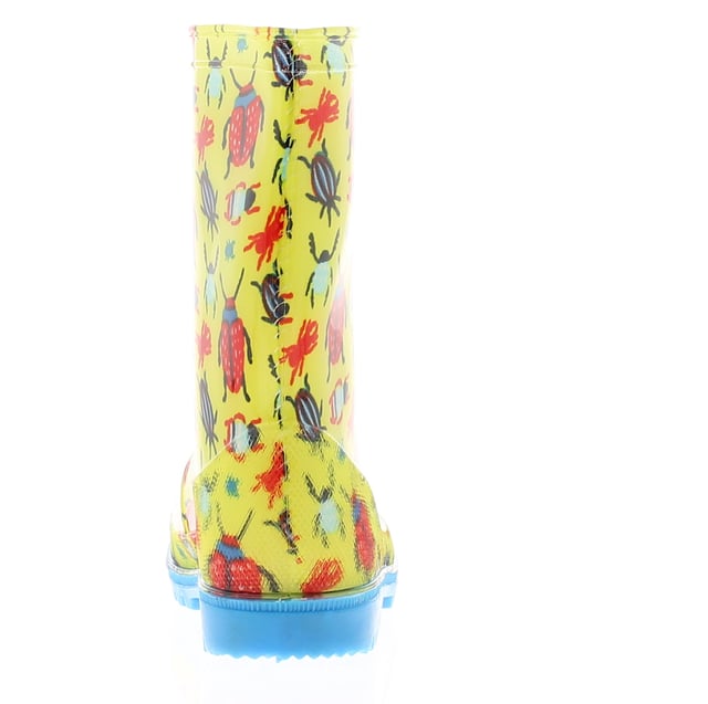 Chatterbox Bugs Infant Childrens Wellies Yellow