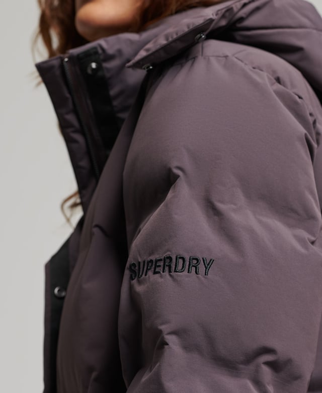 Superdry Train Longline Padded Jacket