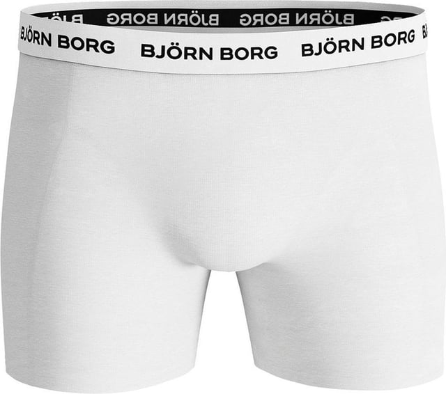 Heren 5-Pack Boxers Black Mix van het merk Bjorn Borg.  Merk: Bjorn BorgModelnaam: Black MixCategorie: heren boxersMaterialen: katoen, elastaanKleur: zwart, meerkleurig