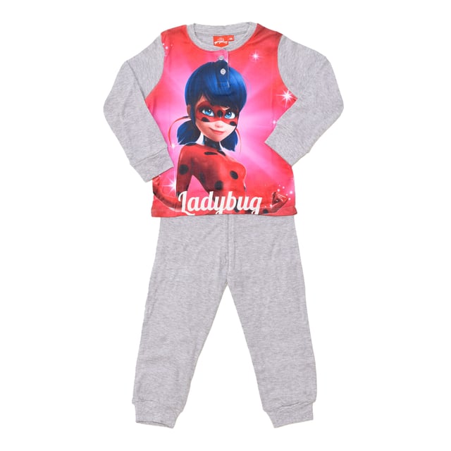 Long winter pajamas for children from the Sun City brand by ZAG HEROEZ MIRACULOUS.
 Pajamas in cotton fabric consisting of two pieces, t-shirt and pants.
 Soft and comfortable fabric.
 Pajama interior with plush fabric.
 Long sleeve t-shirt with ribbed cuffs.
 Ribbed crew neck.
 Long pants with ribbed cuffs.
 Elastic waist for better support.
 Seams seen in tone.
 Composition: T-shirt: 100% Cotton; Pants: 100% Cotton
 Care:
Machine wash maximum at 30º.
 Do not use bleach.
 It does not allow the use of a dryer.
 Allows ironing at low temperature.
 Do not dry clean.