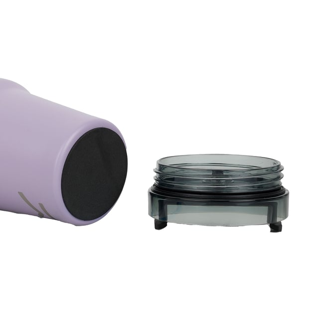 Material: Stainless Steel. Durable. Carry Handle, Double-Walled, Flip Up Straw, Hot Up To 6 Hours, Insulated, Keeps Drinks Cold For 12 Hours, Non-Slip Base, Rubber Base, Screw Top Lid, Spill-Proof Lid, Thermal. Design: Logo. Capacity: 0.6L.