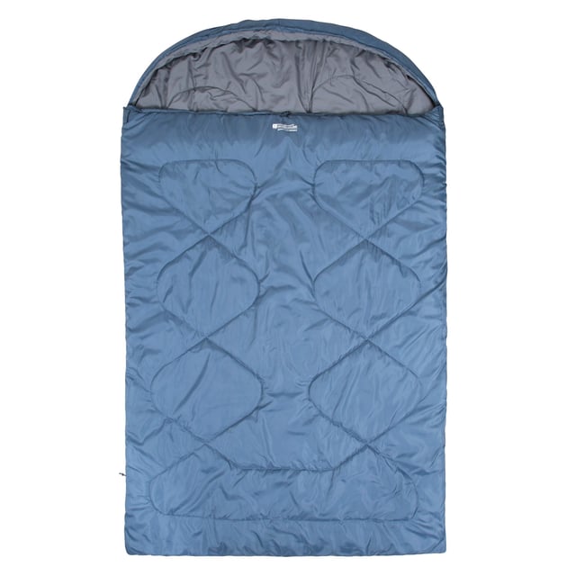 Mountain Warehouse Summit 250 Double Sleeping Bag (Dark Grey)