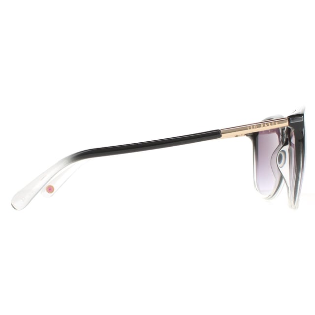 Ted Baker Cat Eye Womens Black Grey Gradient TB1495 Raven