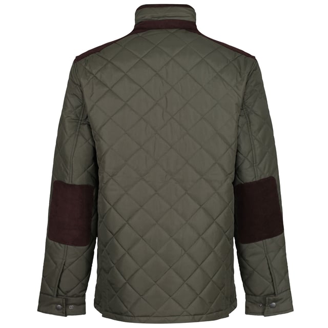 Regatta Mens Padbury Quilted Jacket Dark Khaki