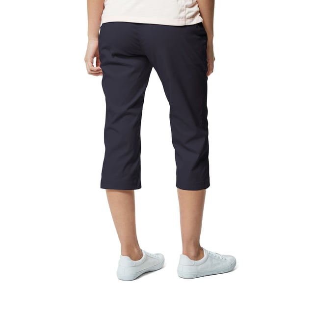 Craghoppers Womens/Ladies Kiwi Pro II Cropped Trousers (Dark Navy)
