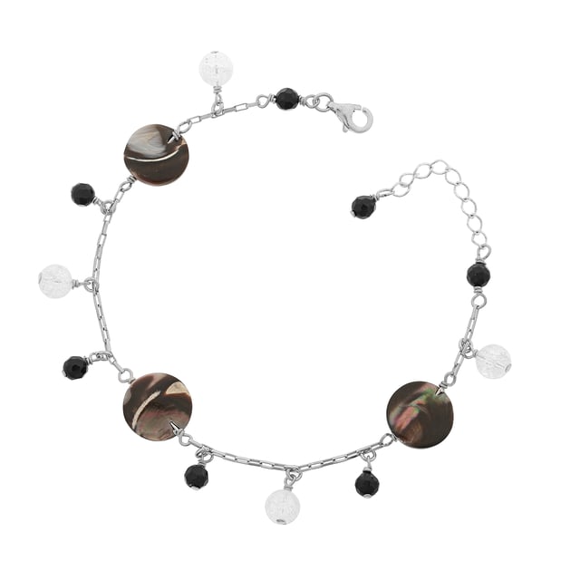 This dazzling Bracelet for Women from Orphelia  is the perfect gift to spoil yourself or a loved one. The Bracelet is made out of 925 Sterling Silver, colored Silver at Length: 19 cm weighing in at 7.8 grams with a Width of 1.2 cm at its widest point. The Orphelia Women's 925 Sterling Silver Bracelet - Silver ZA-1742 is delivered in a stunning gift box and carries a two year warranty.