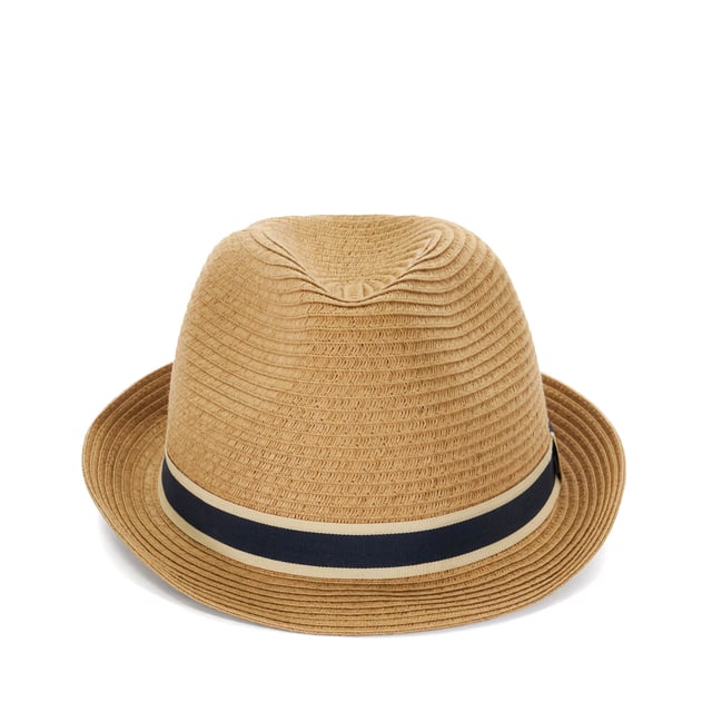 A classic style designed for warmer months, our Ohanas trilby has been finished with a navy and cream band. This stylish straw design will bring the perfect finish to any summer outfit.