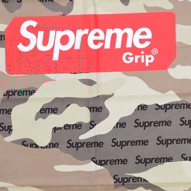 Supreme towel.
 Color Military camouflage
 Supreme brand printed towel.
 Printed with the brand's logo and camouflage style.
 Quick-drying soft fabric.

 Composition: 80% Polyester, 20% Polyamide

 Maximum temperature 30º.
 -Do not dry clean.
 -Does not support dryer
 -Support iron

 Measurements Width: 72 cm; Length: 140cm
 Measures: Width: 72cm; Length: 140cm
 Composition: 80% Polyester, 20% Polyamide
 Care:
Maximum temperature 30º.
 -Do not dry clean.
 -Does not allow dryer
 -Accepts iron