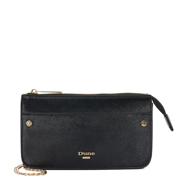 Meet Kingstono, the ultimate plus-one for any occasion. This textured purse is crafted from premium materials and features a secure zip closure, ensuring your essentials stay safe all day and night long. Adorned with chic stud embellishments and a versatile chain strap, this accessory can be taken to brunch or on a glamorous night out.