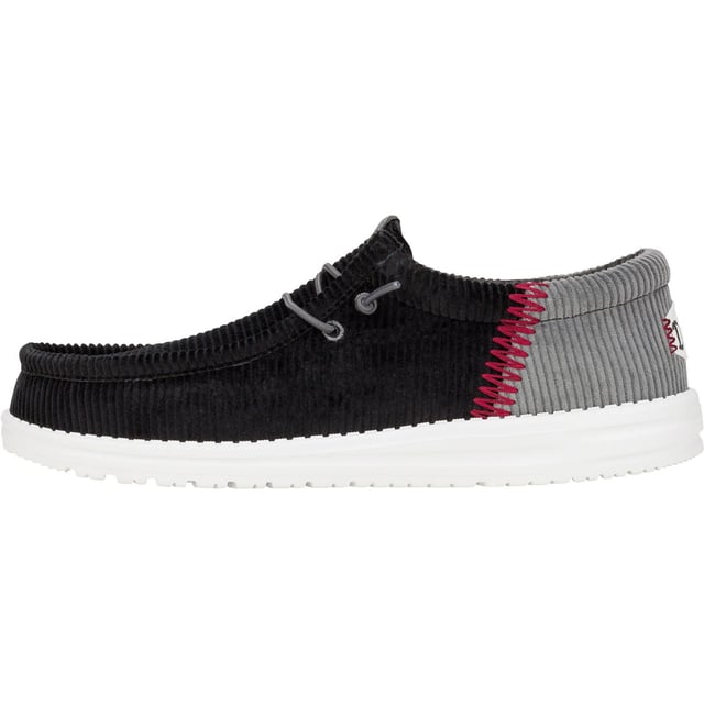 Wally Funk Corduroy brings campus cool and workday style together. Corduroy upper, twill lining and fun colorblock stitching at the heel. Made for busy days or transitioning from work to play.