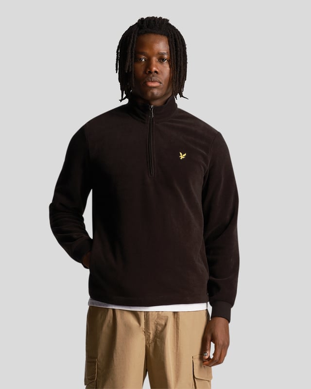 Lyle Scott Sports Fleece 1 4 Zip Sweatshirt
